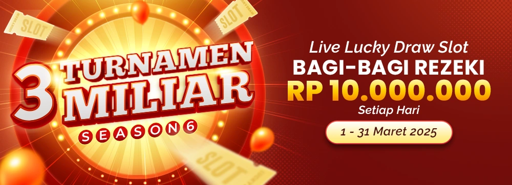 LIVE LUCKY DRAW SLOT BAGI–BAGI REZEKI SEASON 6